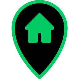 Location icon depicting my home